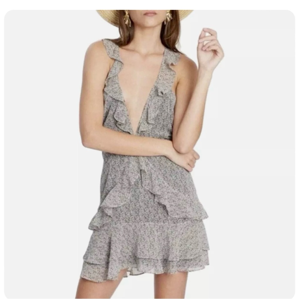 The East Order Kesta Ruffle Mini Dress